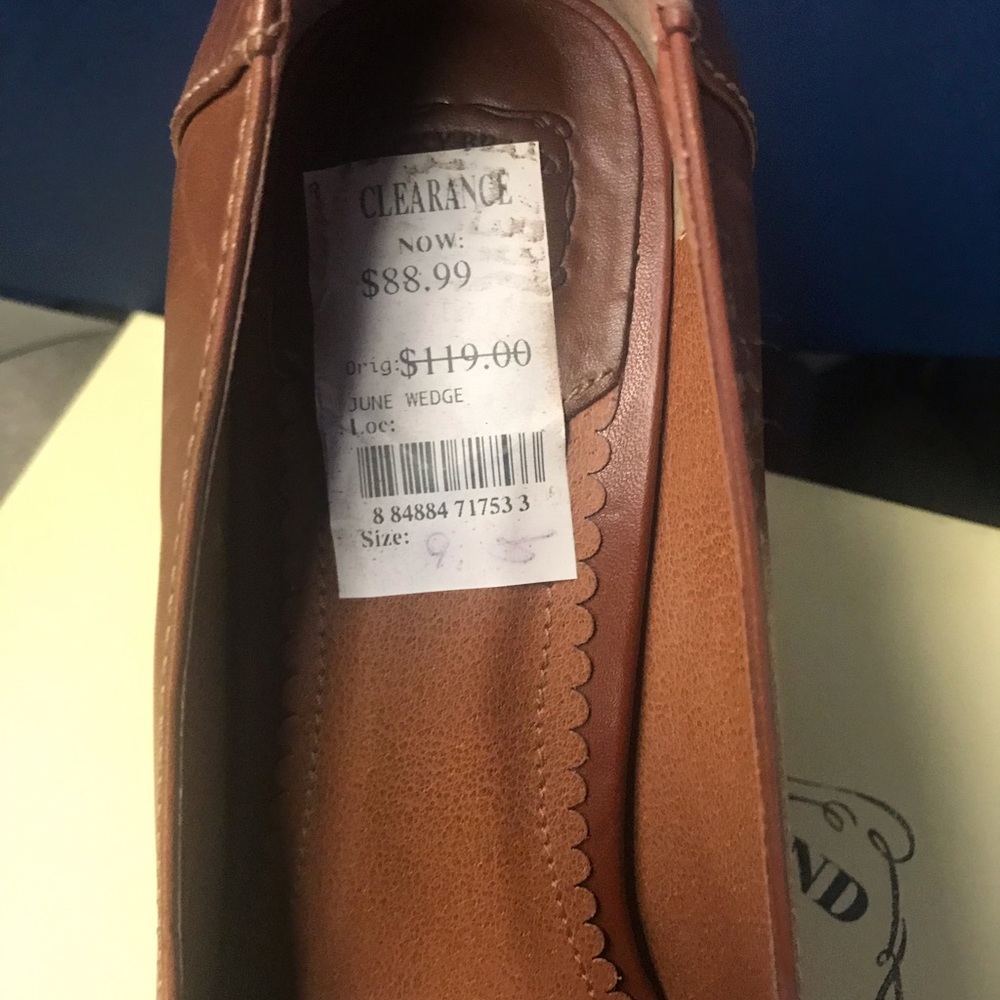 Lucky Wedge shoes great condition